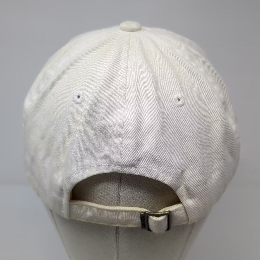 Zephyr Wyoming Cowboys NCAA Hat White Gold Slideback Adjustable Cap OSFM - Picture 6 of 9